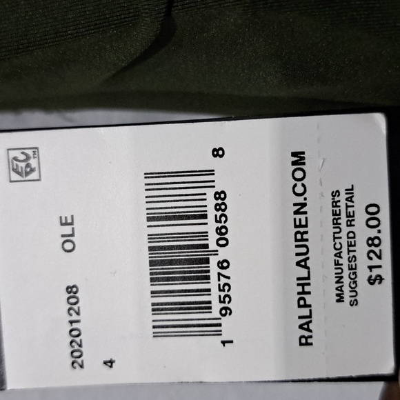 Lauren Ralph Lauren Keyhole Neck One Piece Swimsuit - Picture 5 of 6